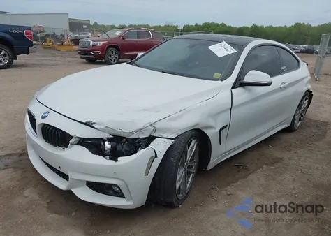 2019 BMW 440I из США, поврежденный, VIN WBA4W7C55KAG52609